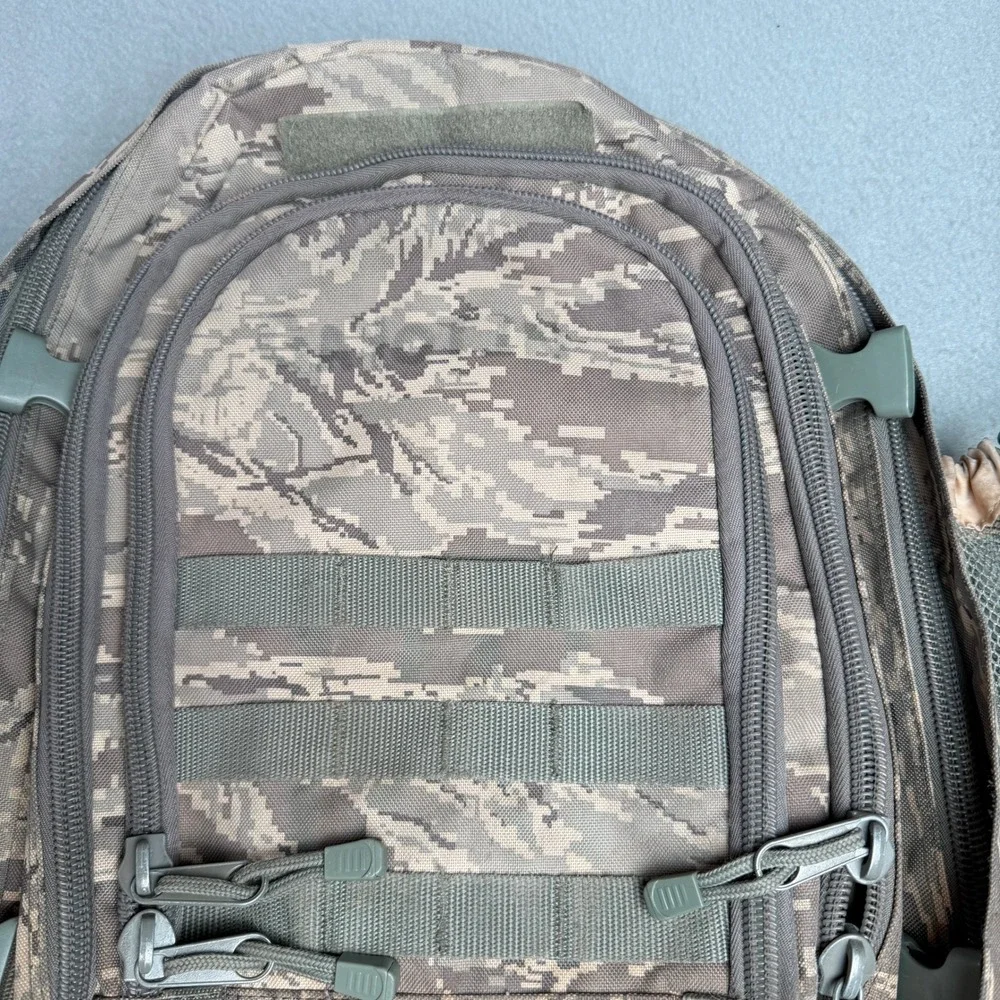 Military Tactical Digital Tiger Stripe Camo Backpack MOLLE Assault Pack Bag